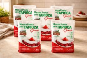 Tapioca Massa Pronta Pantanal 1 kg - kit 5un