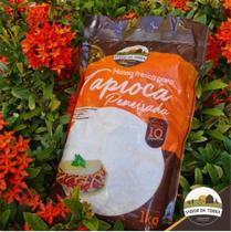 Tapioca peneirada pronta para usar Sabor da terra 1 kg Tapioca peneirada pronta para usar Sabor da terra 1 kg