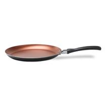 Tapioqueira Panquequeira Topázio 22cm 590ml Antiaderente Cinza Range Brinox - 7233/369 Tapioqueira Panquequeira Topázio 22cm 590ml Antiaderente Cinza Range Brinox - 7233/369