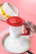 Tapioqueira, polvilhador vinho tupperware