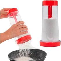 Tapioqueira Premium Dispenser Dosador sem Bagunça Peneira Polvilhador Armazena Farinha Beiju Goma de Tapioca Açúcar Utensílio Cozinha Organizada Tapioqueira Premium Dispenser Dosador sem Bagunça Peneira Polvilhador Armazena Farinha Beiju Goma de Tapioca Açúcar Utensílio Cozinha Organizada