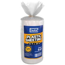 Tapix de plástico de 10 pés x 25 pés (3 m x 7,6 m) 6 mil - proteção UV
