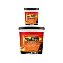 Tapmatic Plasteel Cerâmico Alta Temperatura 61 Quimatic 1,26kg Pt2 Massa Refratária Resistente A 1600C Reparo Fornos E Chaminés Tapmatic Plasteel Cerâmico Alta Temperatura 61 Quimatic 1,26kg Pt2 Massa Refratária Resistente A 1600C Reparo Fornos E Chaminés
