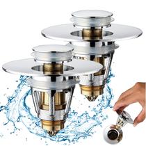 Tapón para desagüe de lavabo ALIMOTA tipo pop-up con filtro de 28-38 mm, 2 piezas