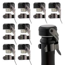 Tapones para Botellas WOTOR para Champán y Vino de Acero Inoxidable Paquete de 8 Tapones para Botellas WOTOR para Champán y Vino de Acero Inoxidable Paquete de 8