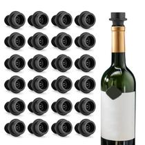 Tapones para Vino WOTOR Conservador y Sellador de Vino al Vacío x24 Tapones para Vino WOTOR Conservador y Sellador de Vino al Vacío x24