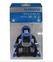 Taquinho Shimano Para Pedal Speed Sh12 Azul