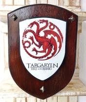 Targaryen Brasão na madeira - prodizido à mão