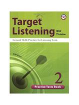 Target listening practice tests 2 - student book with mp3 cd Target listening practice tests 2 - student book with mp3 cd