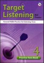 Target listening practice tests 4 - student book with mp3 cd