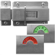 Tarjeta Livre/Ocupado Silvana Aco Inox