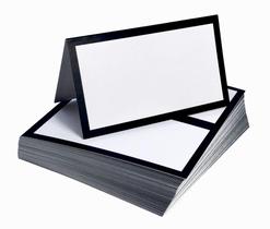 Tarjetas de Lugar en Forma de Tienda Paquete de 50 para Etiquetado de Comida en Buffet de Boda Tarjetas de Lugar en Forma de Tienda Paquete de 50 para Etiquetado de Comida en Buffet de Boda