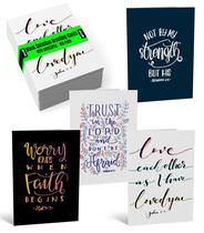 Tarjetas inspiradoras Better Office Products, paquete de 100 con sobres
