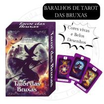 Tarot das Bruxas Baralho com 22 Cartas e Manual