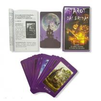 Tarot das Bruxas Roxo 22 Cartas e Manual
