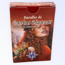 Tarot Das Cartas Ciganas Plastificado 36 Cartas e Manual