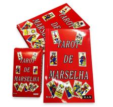 Tarot de Marselha Box Luxo com Livro e Baralho com 78 Cartas