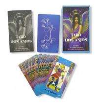 Tarot Dos Anjos Azul Plastificado 22 Cartas e Manual