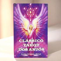 Tarot dos Anjos Clássico com 24 Cartas e Manual Explicativo - Guia Espiritual