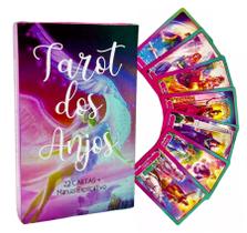 Tarot dos Anjos completo com 22 Cartas + Manual Explicativo - Flash