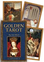 Tarot golden by kat black baralho esotérico - original Tarot golden by kat black baralho esotérico - original