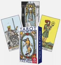 Tarot Of A.E. Waite Tarô Rider Smith Waite Baralho de Cartas de Oráculo