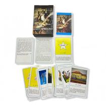 Tarot São Cipriano Marrom 52 Cartas e Manual