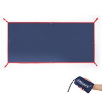 Tarp Frelaxy 142x203 cm, impermeável, durável, pegada de acampamento