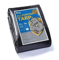 Tarp GUARD SHIELD Heavy Duty 3,7 x 4,9 m à prova d'água preta Tarp GUARD SHIELD Heavy Duty 3,7 x 4,9 m à prova d'água preta