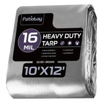 Tarp Patiobay 3,05 x 3,66 m, 16 mm de espessura à prova d'água 420D