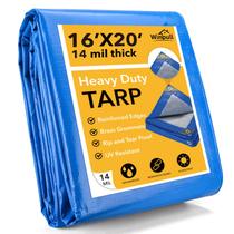 Tarp Winpull 4,9x6m 14 mil Heavy Duty Waterproof Blue