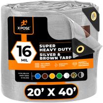 Tarp Xpose Safety 610x1220cm Heavy Duty 16 mil à prova d'água