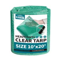 Tarpal Clear Green Trap Heavy Duty Impermeável 3x6m 12mil Tarpal Clear Green Trap Heavy Duty Impermeável 3x6m 12mil