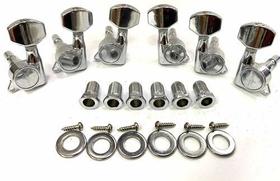 Tarracha Com Trava Tagima Violão Ou Guitarra 3+3 (3 L+3 R)