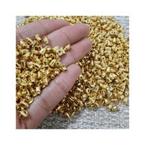 Tarracha Modelo Bala Dourada Para Brincos 60 Peças Tarracha Modelo Bala Dourada Para Brincos 60 Peças