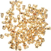 Tarracha para Brinco Fecho Bala em Metal Dourado com 500 peças
