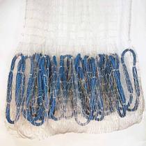 Tarrafa com chumbo embutido malha 2,0 com 15 metros de roda (fio 0,40mm)