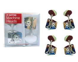 Tarraxa baixo Gotoh 4 cordas GB2 2x2 Niquel L2+R2 Vintage Tarraxa baixo Gotoh 4 cordas GB2 2x2 Niquel L2+R2 Vintage