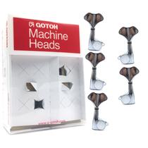 Tarraxa baixo Gotoh GB707 5 cordas L3+R2 Cromado Japan