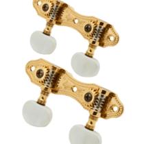Tarraxa De Cavaquinho Rozini Dourada Pino Grosso 18 Dentes Dourado