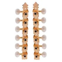 Tarraxa Deval 601G Dourada Pino Fino para Violão 12C Tarraxa Deval 601G Dourada Pino Fino para Violão 12C