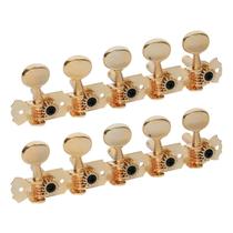 Tarraxa dolphin para viola 5+5 pino fino dourada