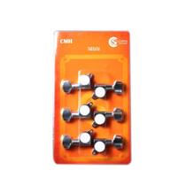 Tarraxa p/ guitarra 6 linha cromada cmh 807 - custom sound