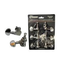 Tarraxa p/ guitarra cromada padrao strato teness Tarraxa p/ guitarra cromada padrao strato teness