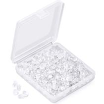 Tarraxa para Brincos iBayam de Silicone Transparente 4 mm, 300 Unidades Tarraxa para Brincos iBayam de Silicone Transparente 4 mm, 300 Unidades