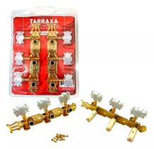 Tarraxa Pino Grosso para Violão Naílon Cor: Dourada - MXT