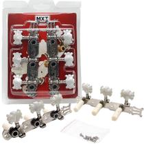 Tarraxa Tarracha Violão Nylon Pino Grosso Cromado Compatível Takamine Tagima Mellody Gianini Entre O