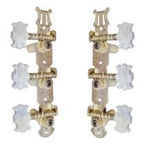 Tarraxa Violão 6 Cordas Hertz Pino Grosso Dourada Cordas Nylon Tipo Standard Tarracha Clássico Profi