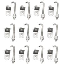 Tarraxas Fixa P/ Pandeiro Tamborim Com 12 Pares Completos