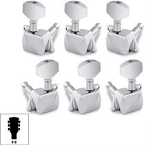 Tarraxas Semi Blindada 3X3 Violão Guitarra Cromada Strinberg Tarraxas Semi Blindada 3X3 Violão Guitarra Cromada Strinberg